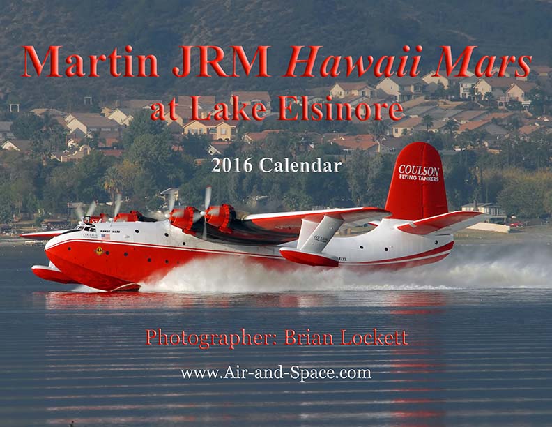 Lockett Books Calendar Catalog: Martin JRM Hawaii Mars at Lake Elsinore
